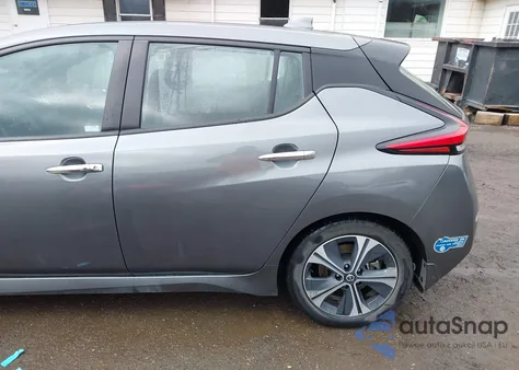 2020 Nissan Leaf Sv 40 Kwh z USA, uszkodzony, nr VIN 1N4AZ1CP2LC303444